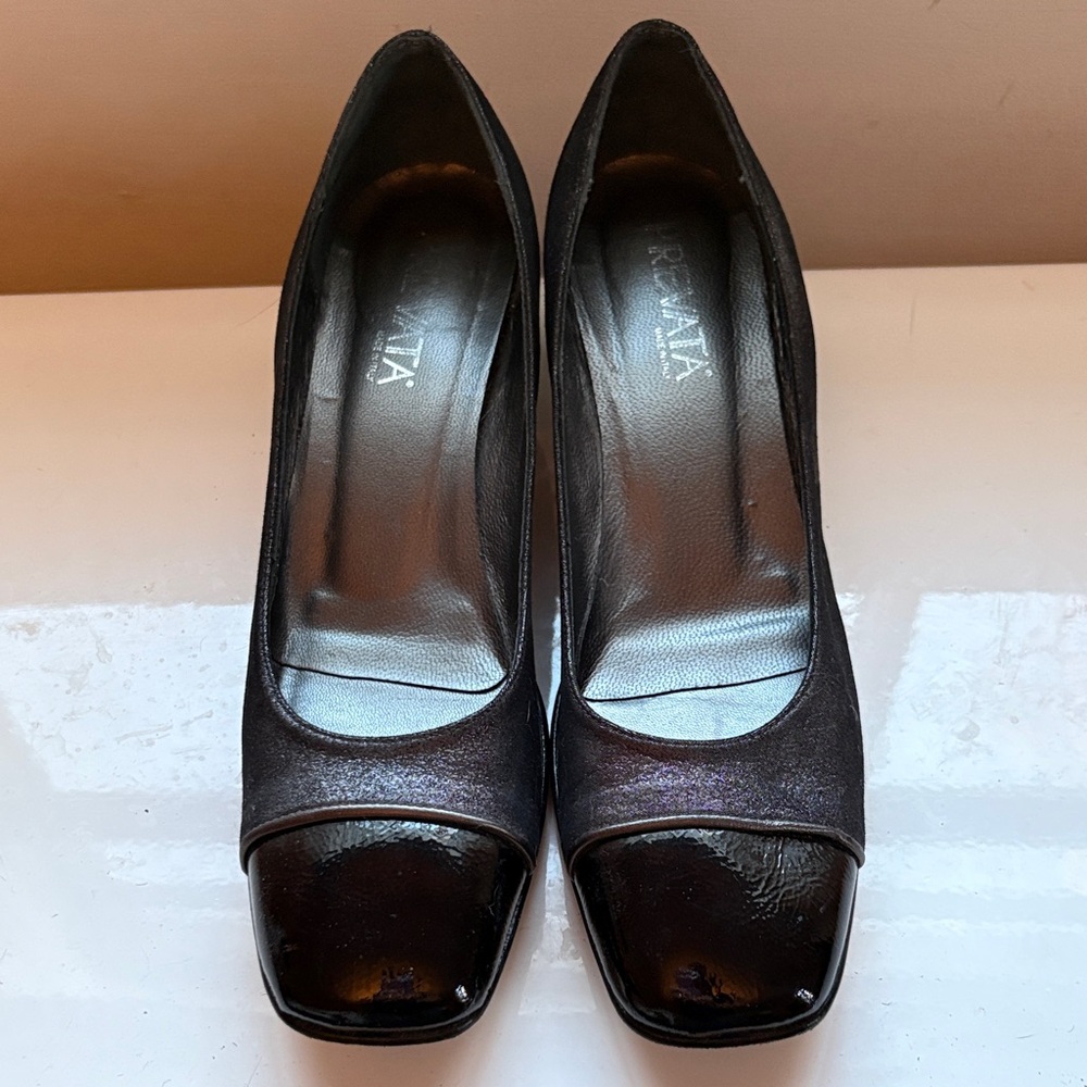 Prevata Elegant Black Women's 1” Heels